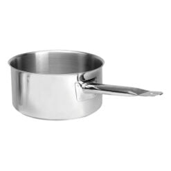 Premium 18/10 Stainless Steel French Style Saucepan 24x10.5cm 4.3Ltr