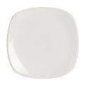 Monaco White Quadro Plate 14cm (5 1/2")