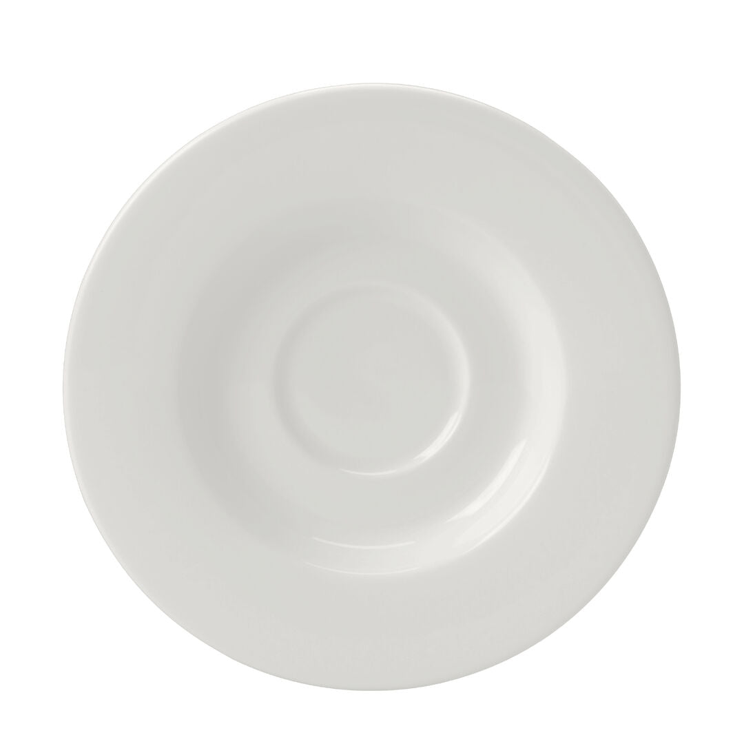 Monaco White Fine Saucer 11.75cm (4 5/8")