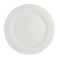 Monaco White Flat Rim Plate 30.5cm (12")