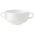 Monaco White Handled Stacking Soup Cup 28.5cl (10oz)
