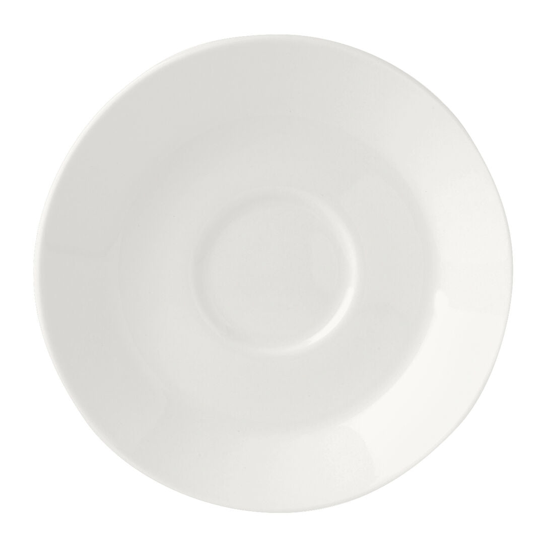 Monaco White Saucer 11.75cm (4 5/8")