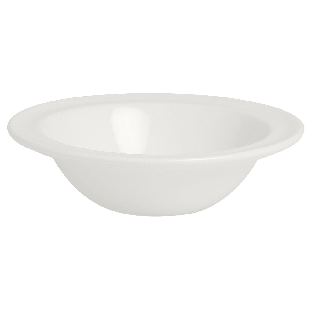 Monaco White Rim Fruit 16.5cm (6 1/2")