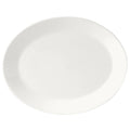 Monaco White Oval Coupe Plate 20.25cm (8")
