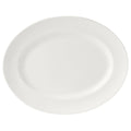Monaco White Oval Vogue Plate 33cm (13") Box of 12