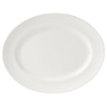 Monaco White Oval Vogue Plate 28cm (11") Box of 12