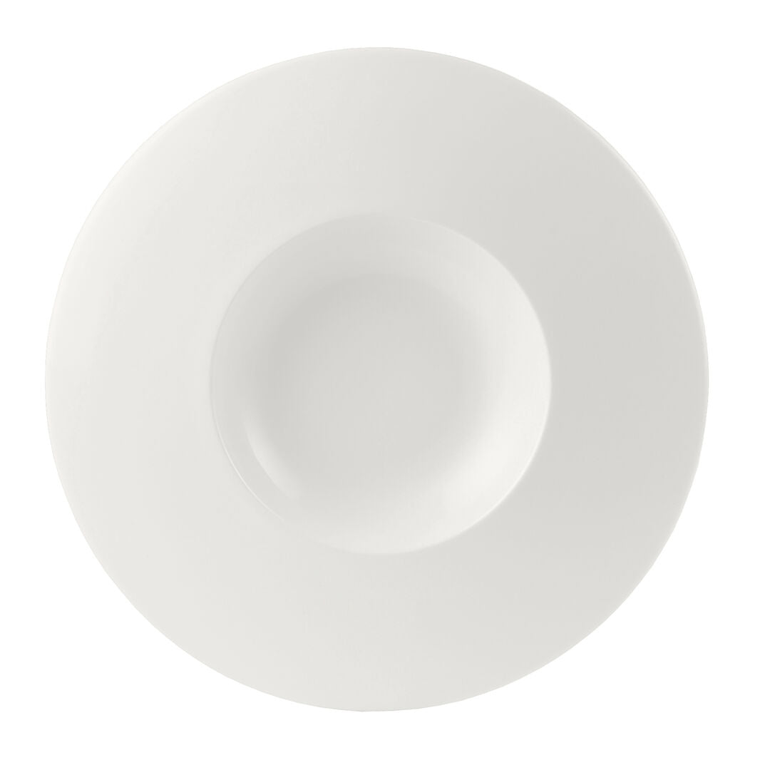 Monaco White Float Medium Well 30.5cm 32.75cl (12" 11 1/2oz) Box of 6