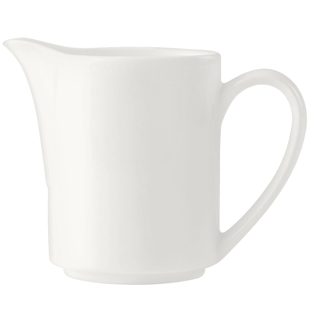 Monaco White Vogue Jug 14.25cl (5oz) Box of 12