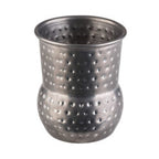 Antique Hammered Stainless look Mini Shot Barrel Mugs