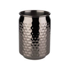 Stainless Steel "Glossy Gunmetal look" Barrel Can 7.5cm/ 3"