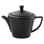 Seasons by Porcelite Graphite Conic Tea Pot 50cl/18oz Box of 6