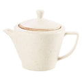 Seasons by Porcelite Oatmeal Conic Tea Pot 50cl/18oz pack of 6