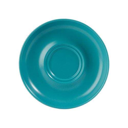 Saucer for Coffee/Tea & Mugs 15cm/6" Teal Box of 6