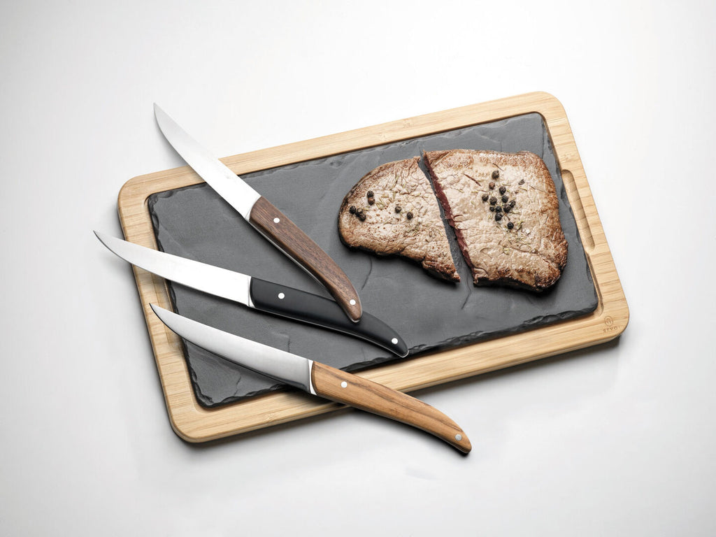 Utopia Orno Olive Wood Steak Knife(Box of 6)