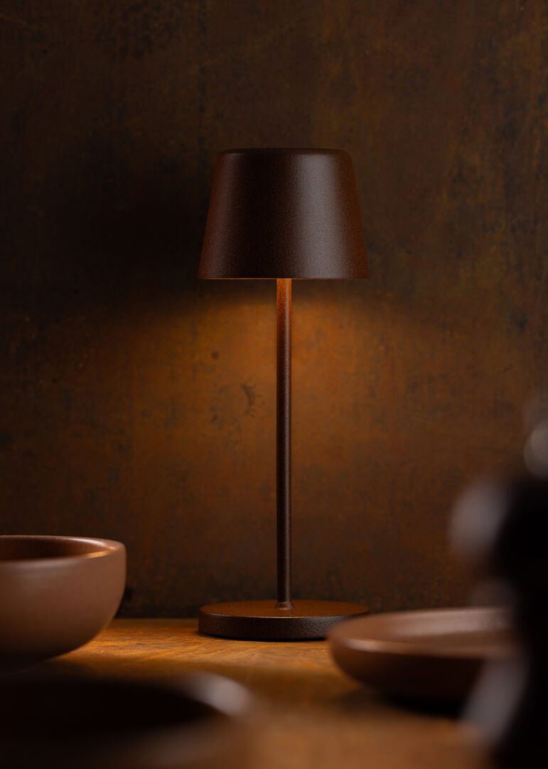 Utopia Bermuda LED Cordless Lamp 32cm - Corten