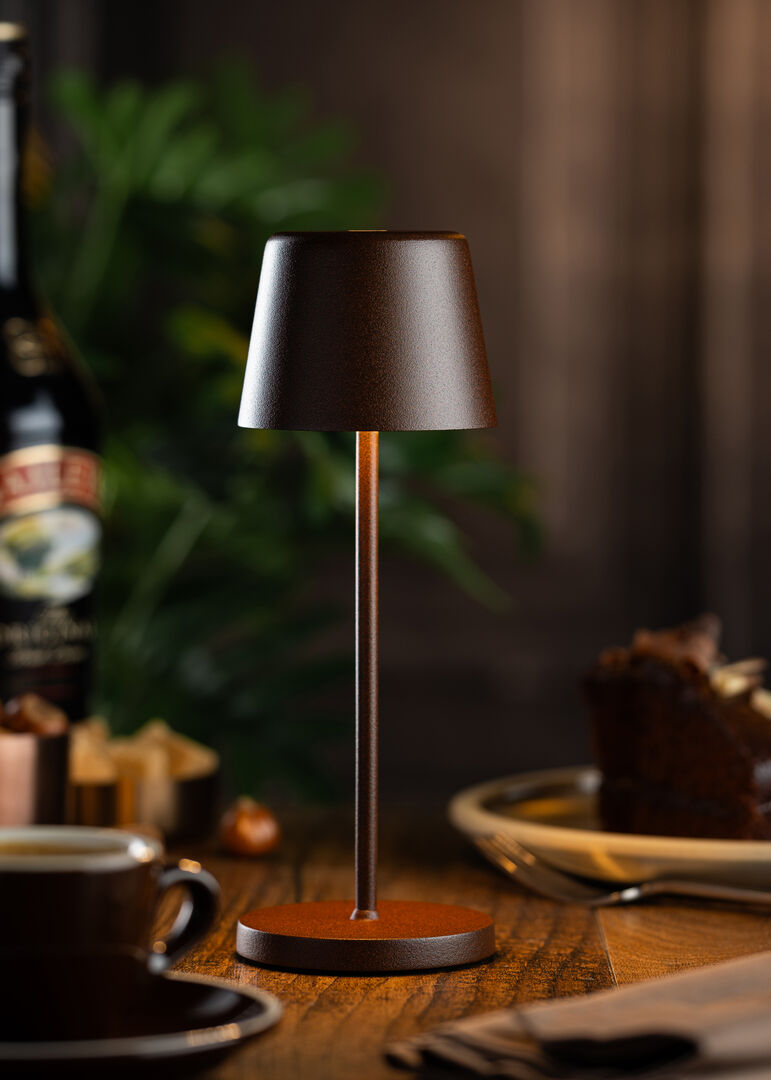 Utopia Bermuda Micro LED Cordless Lamp 21cm - Corten