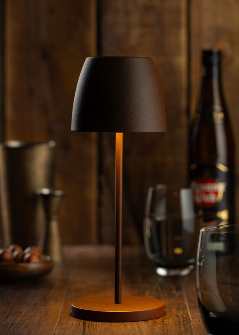 Utopia Montserrat LED Cordless Lamp 30cm - Cocoa