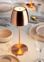 Utopia Montserrat LED Cordless Lamp 30cm - Brushed Copper