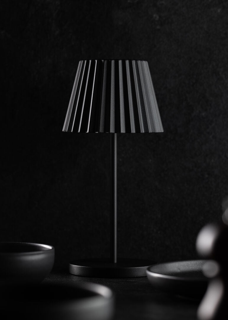 Utopia Dominica LED Cordless Lamp 26cm - Black