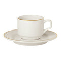 Academy Event Gold Band Espresso Saucer 12cm (Special Purchase Item Delivery Lead Time 14 Working Days)
