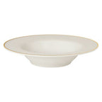 Academy Event Gold Band Deep Soup/Pasta Plate 26cm/10" (Special Purchase Item Delivery Lead Time 14 Working Days)