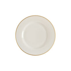 Academy Event Gold Band Flat Plate 20cm/8" (Special Purchase Item Delivery Lead Time 14 Working Days)
