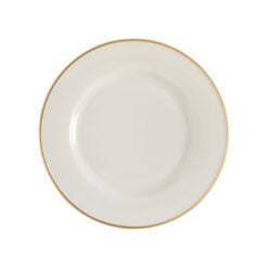 Academy Event Gold Band Flat Plate 25cm/10" (Special Purchase Item Delivery Lead Time 14 Working Days)