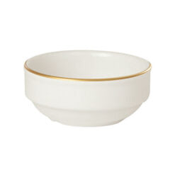 Academy Event Gold Band Stacking Butter/Dip Dish 8cm (Special Purchase Item Delivery Lead Time 14 Working Days)