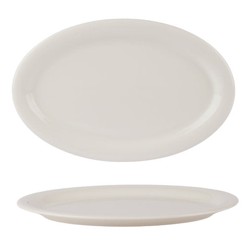 Albus Oval Plate 32cm / 12.5" (Boxes of 6)