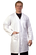 Unisex Coat White Size Large