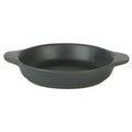 Rustico Carbon Round Eared Dish 12cm  Box of 12