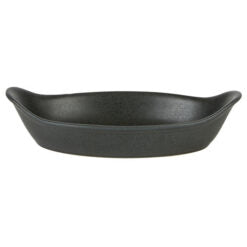 Rustico Carbon Oval Eared Dish 25cm Box of 12