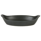 Rustico Carbon Oval Eared Dish 25cm Box of 12
