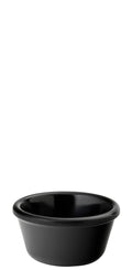 Utopia Plain Black Ramekin 3oz (9cl)(Box of 48)