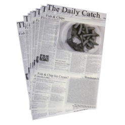 Greaseproof - Daily Catch Small 20x27cm/8"x10.5" - 500 sheet