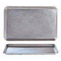 Antique Steel Rectangular Tray 30cm x 21cm Box of 12