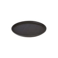 Black Round Non-Slip Bar Tray 27.5cm