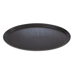 Black Oval Non-Slip Service Tray 56 x 68.5cm