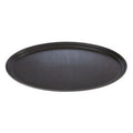 Black Oval Non-Slip Service Tray 56 x 68.5cm