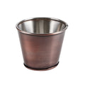 Sides Bucket Antique Copper 11cm Box of 6