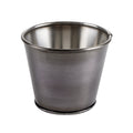 Sides Bucket Antique Silver 11cm Pack of 6