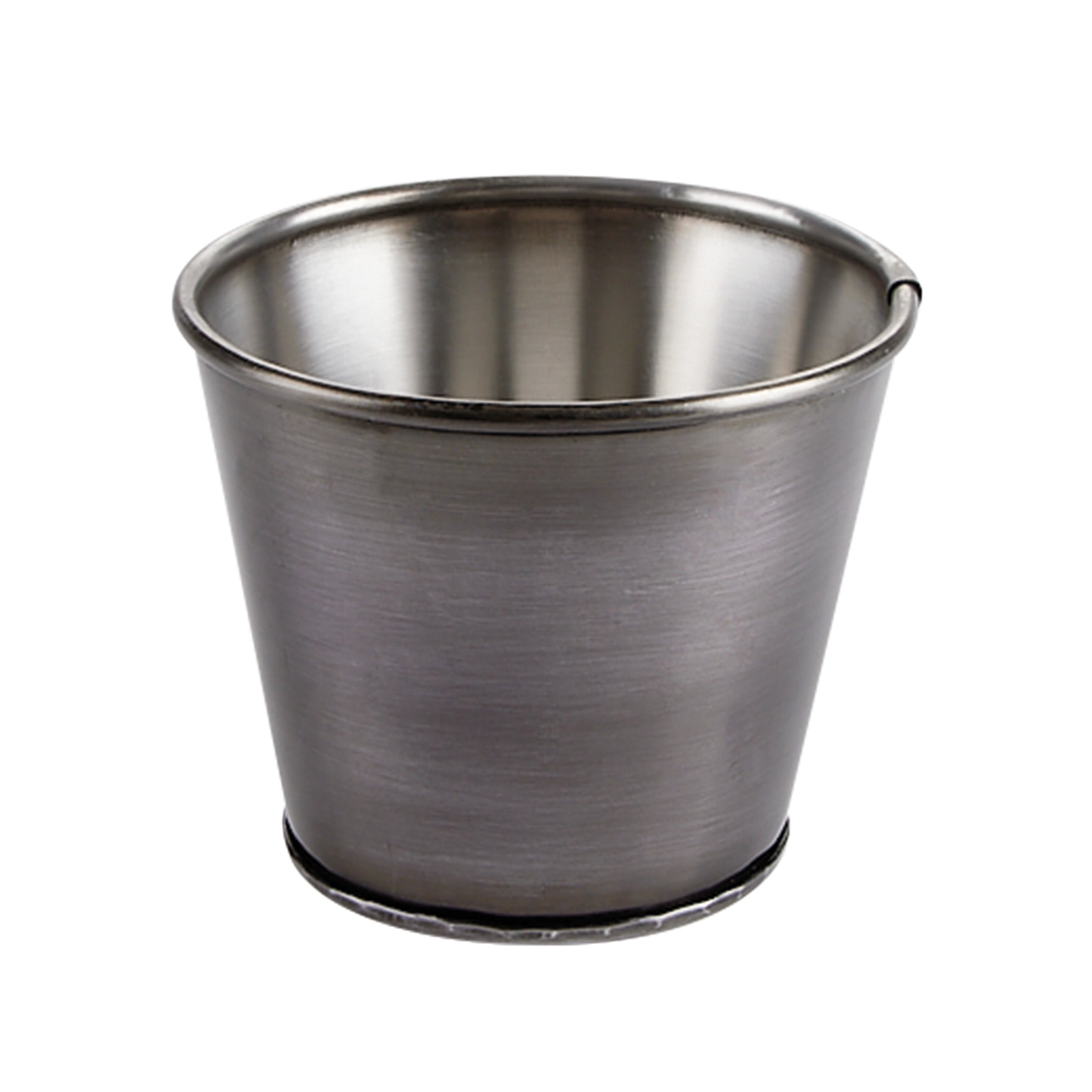 Sides Bucket Antique Silver 11cm Pack of 6