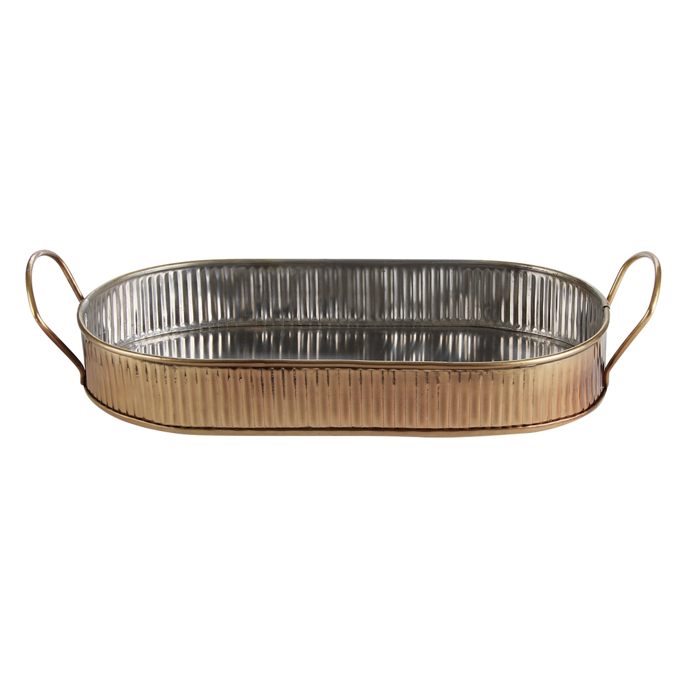 Combo/Serving Platter Antique Brass 34cm Pack of 6