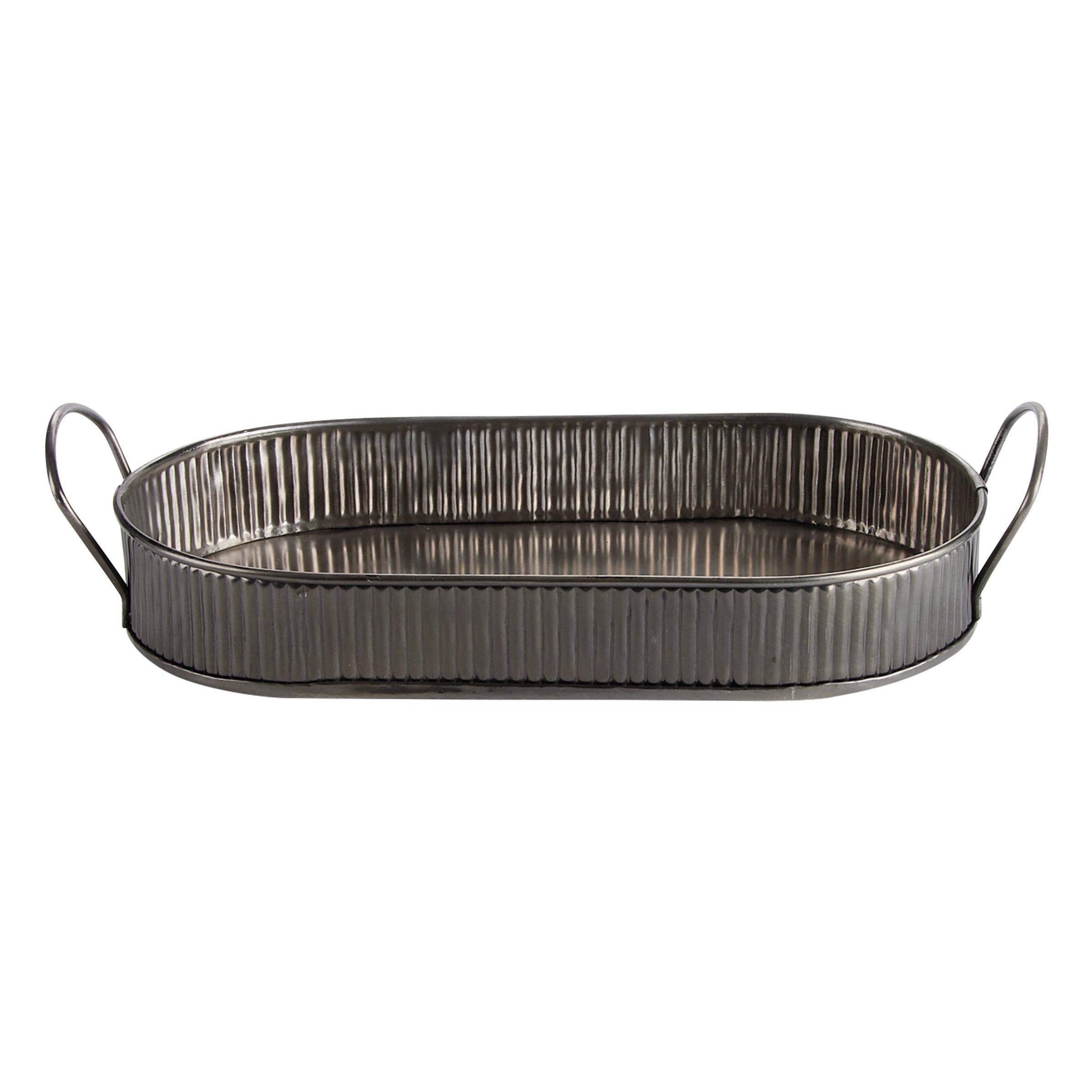 Combo/Serving Platter Antique Silver 34cm Pack of 6