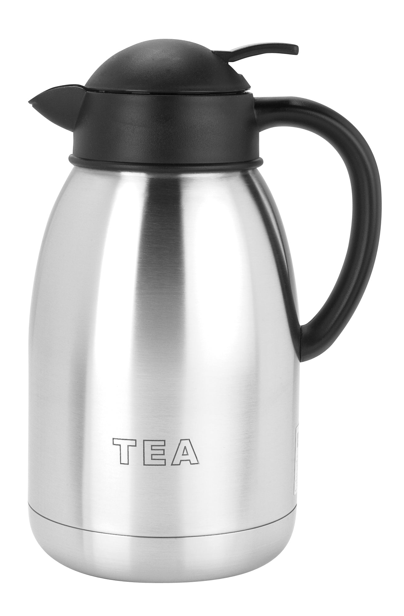 Stainless Steel Lined Vacuum Jug Etched  'TEA' 1.9l