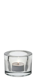 Utopia Chunky Tealight Holder - Clear(Box of 12)