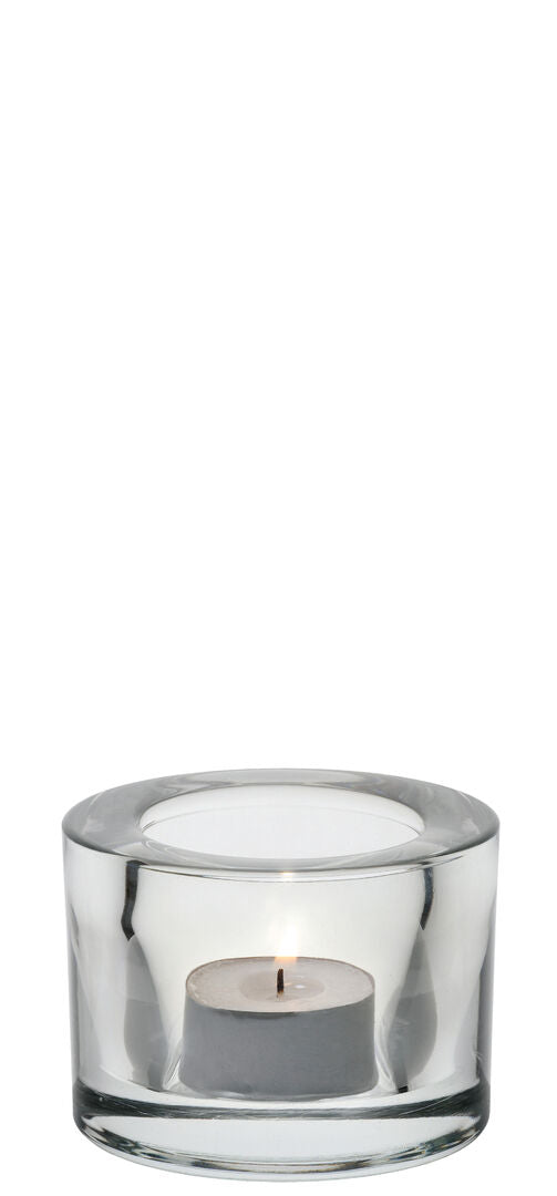 Utopia Chunky Tealight Holder - Clear(Box of 12)