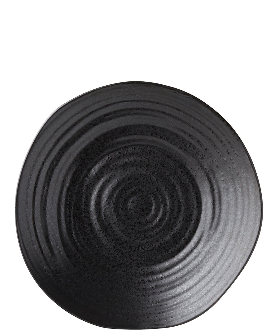 Utopia Tribeca Ebony Plate  8.25" (21cm)(Box of 6)