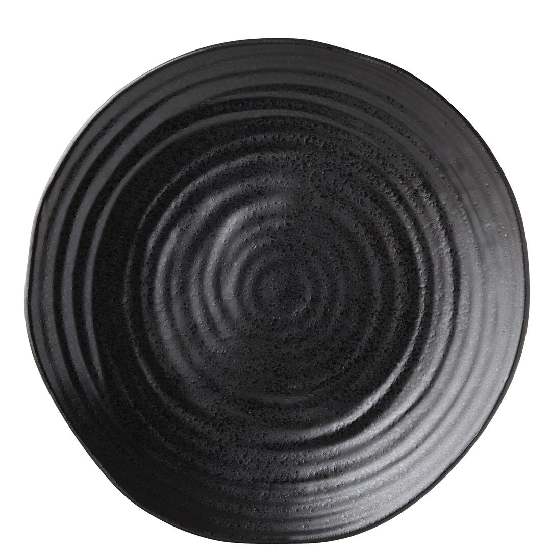 Utopia Tribeca Ebony Plate 11" (28cm)(Box of 6)