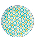 Utopia Cadiz Blue & Yellow Plate 10.5" (27cm)(Box of 6)